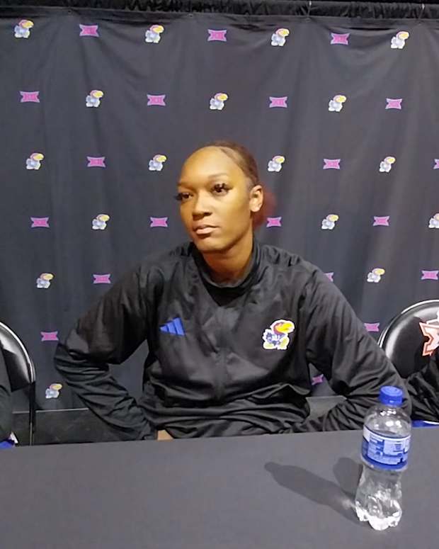 Taiyanna Jackson at Big 12 Media Days